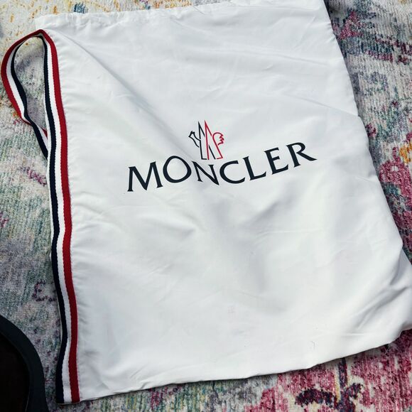 Moncler Shearling Suede Wedge Boots - Picture 9 of 9